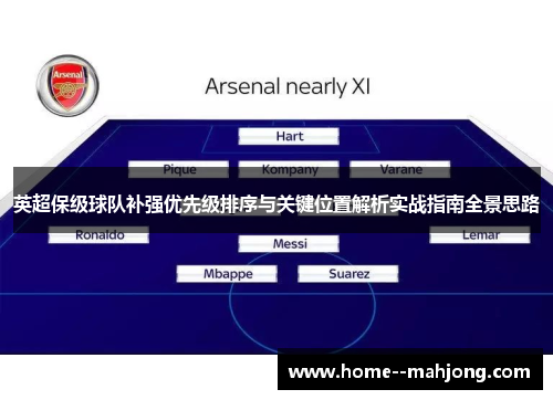 英超保级球队补强优先级排序与关键位置解析实战指南全景思路