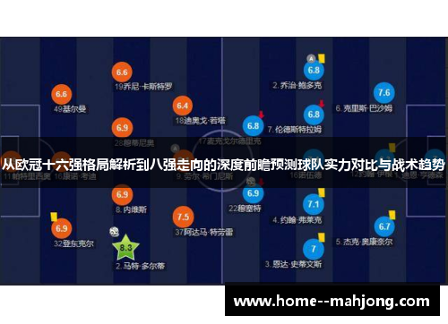 从欧冠十六强格局解析到八强走向的深度前瞻预测球队实力对比与战术趋势